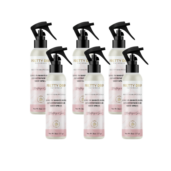 6PK Leave-In Moisturizing Hair Mist